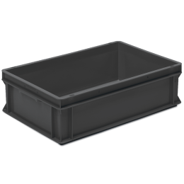 Eurobox 600 x 400 x 170 mm coolgrey