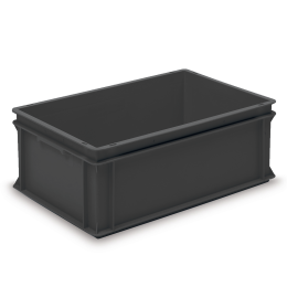 Eurobox 600 x 400 x 220 mm coolgrey