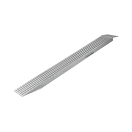 Auffahrrampe ALU ohne Rand (Paar)
AO 25/08
L=2500 mm, Fahrflächenbreite 250mm,  Tragkraft 1000 kg