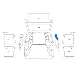 Sowaflex Schiebetür rechts oben
Mercedes Citan Mod.12
Radstand 2697mm/3081mm