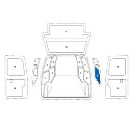 Sowaflex Schiebetüre links oder rechts unten
Fiat Ducato Mod.06
Radstand 3000mm