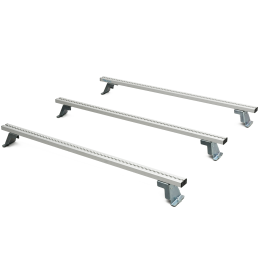 Lastenträger-Set Basis 
Ford Transit Custom Mod.14
Radstand 3300 mm HD
bestehend aus Lastenquerträger mit Zurrsystem Positionen 1, 2, 3 von vorne