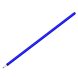 Spannstange Alu Rund WRAG 
Ø44 mm, Länge: 2170 mm